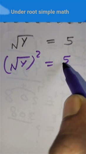 under root simple math #trending