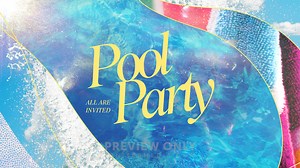 Sun Wave - Pool Party - Title Graphics