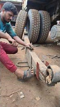 Leaf Spring Repair Tools 🛠️ #leafspringworking #mechanical #shorts #shortsfeed #santoshpattimistry