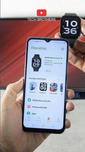 Redmi Watch 6 Active - How to Connect to Mi Fitness App
