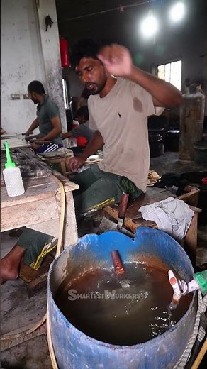 Rubber Sole Manufacturing :Factory Process