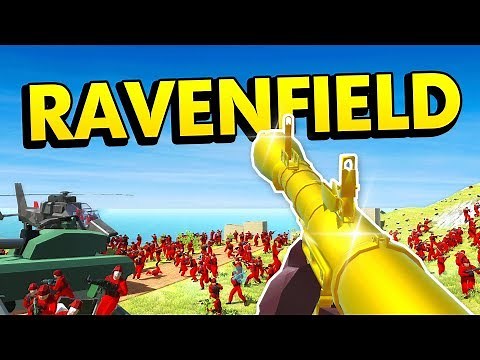 RIDICULOUS GOLDEN ROCKET LAUNCHER IN RAVENFIELD (Ravenfield Funny Gameplay)