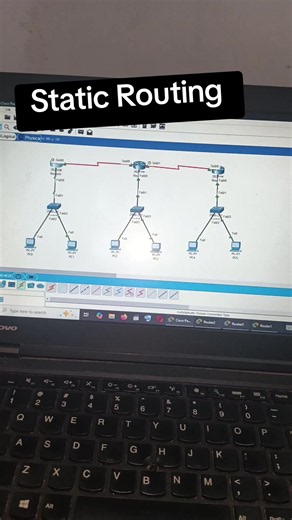 Static Routing Lab Completed Successfully! Configured a multi-router network using static routes and verified end-to-end connectivity. ✅ IP Addressing ✅ Interface Configuration ✅ Static Route Configuration ✅ Routing Table Verification ✅ Network Troubleshooting ✅ Ping Testing Building strong networking fundamentals one lab at a time. 💻🌐 #CCNA #CCNP #Networking #StaticRouting #Cisco