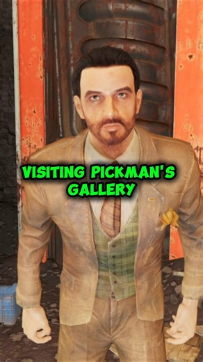 Companions DO NOT Like Pickman's Gallery in Fallout 4...