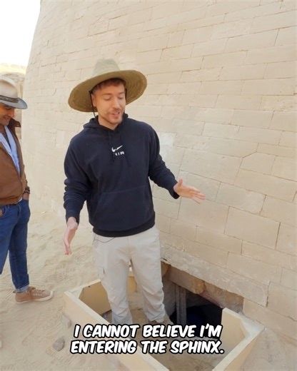 I Spent 100 Hours Inside The Pyramids! | MrBeast