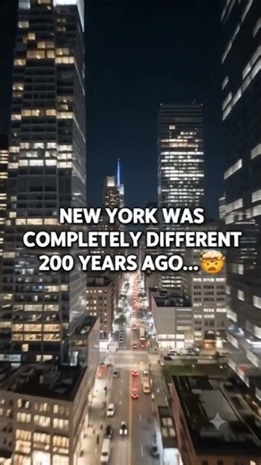 New York Was COMPLETELY Different 200 Years Ago… 🤯🗽 #NewYork #NYCHistory #History #architecture