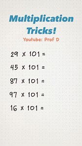 Multiplication Tricks: Quick Tips to Multiply Like a Pro! | Prof D
