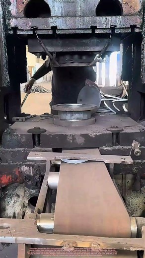 This Is How We Make Carbon Steel Flanges | One Stroke, Perfect Blank Every Time