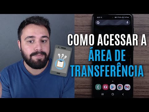 COMO ACESSAR A ÁREA DE TRANSFERÊNCIA DO CELULAR