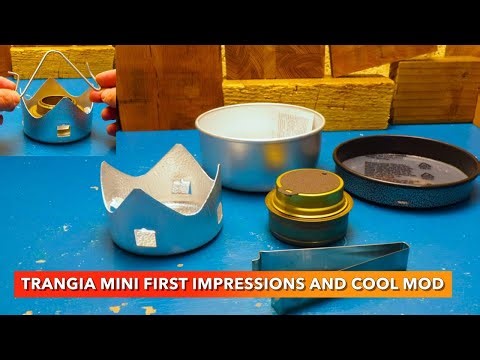 Trangia Mini First Impressions and Super Improvement