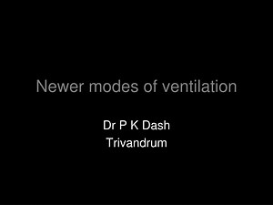 Evolution of Ventilation Modes: Transition from Older to Newer Ventilators - SlideServe