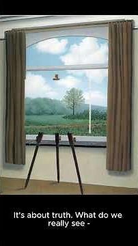 René Magritte — The Human Condition: What Do We Really See?
