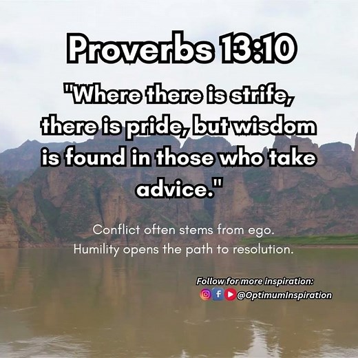 Pride Starts Fights | #Proverbs13v10 #ChooseHumility