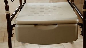 Watch Medline Elements Bedside Commode, Microban on Amazon Live