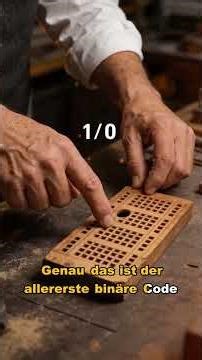 The world's first computer was a Jacquard loom in 1804. #computer #history #technology