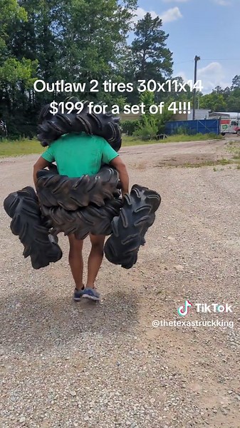 Outlaw 2 Tires 30x11x14 - Set of 4 for $199! Limited Stock!