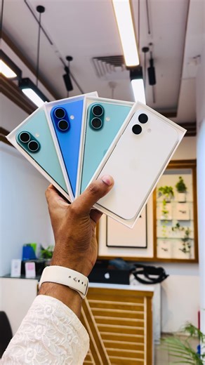 🔥 iPhone 16 Starting From Only 71,990/- 🔥 ✨ Premium iPhone 16 Collection Available ✨ ⸻ 📱 iPhone 16 – Just Active Intake 🎨 Colour: White 💾 Storage: 128GB 📶 SIM: 1 Physical SIM 1 eSIM 🔋 Battery Health: 100% ⚡ Charging Count: 00 ✨ Condition: Just Active (Like New) 🛡 Apple Warranty: Almost 1 Year 📦 Box Original Cable 🧾 With Cash Memo 💰 Price: Only 79,990/- Taka ⸻ 📱 iPhone 16 🎨 Colour: Ultramarine 💾 Storage: 128GB 📶 SIM: 1 Physical SIM 1 eSIM 🔋 Battery Health: 100% ⚡ Charging Count: 7