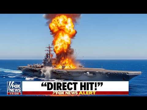 1 MINUTES AGO: Iran LAUNCHES 1,000 UAVs at a U.S. Aircraft Carrier — Then the Unexpected Happened