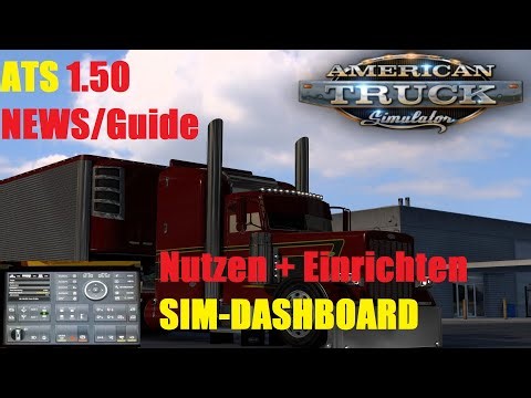 ATS ETS2 1.50 | Sim Dashboard Einrichten + Benutzen | Buttonbox für Tablets | MGS-Guide