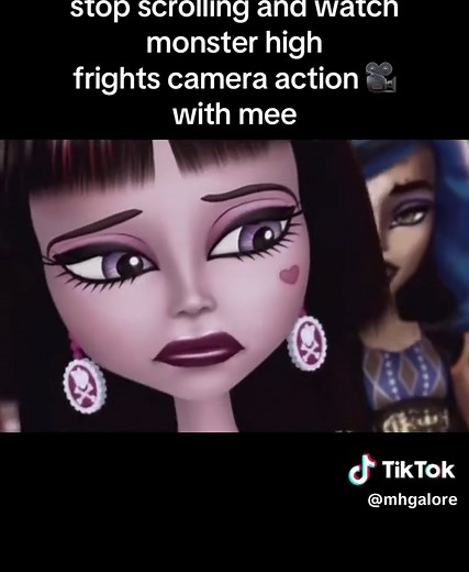 got another movie for you fabulous ghouls! this one was highly requested 🖤 #monsterhigh #fyp #monsterhighcontent #monsterhighmovie #frightscameraaction @Monster High