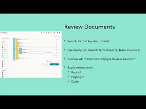 Everlaw in Action: Explore the Platform Basics in Minutes