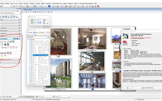 Bentley-Power InRoads V8i(三维道路设计软件)测试！