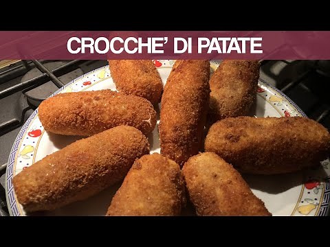 CROCCHE' DI PATATE - Ricetta Napoletana
