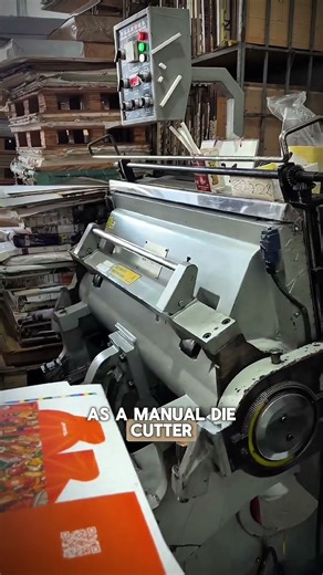 Why This Manual Die Cutter Is Still Used Despite the Risk!