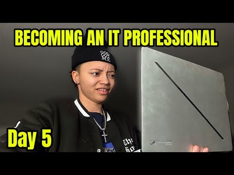 Becoming an IT Professional: Day 5 – Grinding for My IT Support Certification (LIVE Study & Talk)