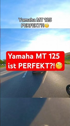 The Yamaha MT 125 is PERFECT?!🧐 #motorcycle #motovlog #yamaha