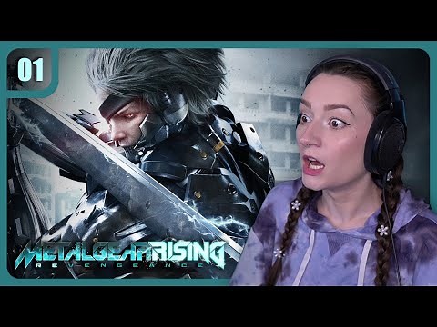 This is INSANE!⚡My FIRST time playing Metal Gear Rising: Revengeance - Ep.1 | Let's Play