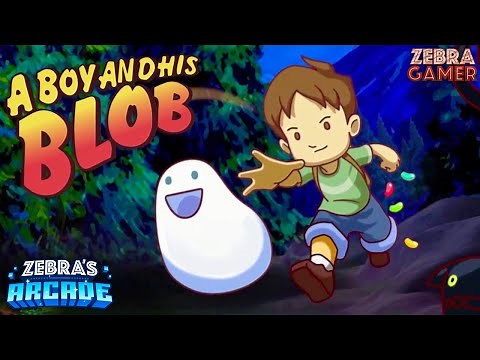 A Boy and His Blob Nintendo Switch Gameplay - Zebra's Arcade!