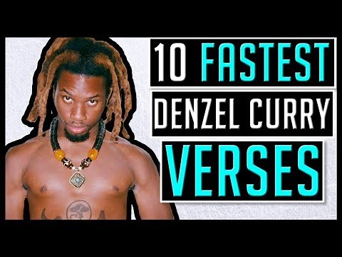 10 FASTEST Denzel Curry Verses