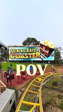 MINING RACER COASTER | FULL POV | Gumbuya World, Victoria, Australia.
