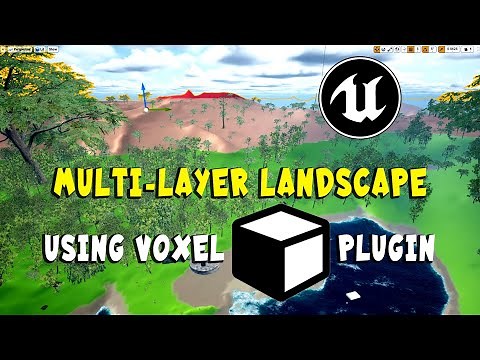 Multi-Height Layer Voxel Plugin Landscape Material Tutorial for UE4 Unreal Engine