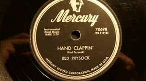 78rpm: Hand Clappin Chords' - Red Prysock and his Orchestra, 1955 - Mercury 70698 - ChordU