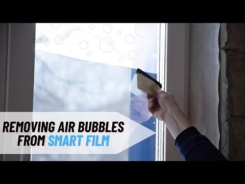 Removing Air Bubbles From Smart Film | SGC Smart Film Installation Guide & Expert Tips