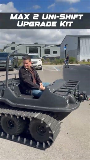 MAX 2 6x6 Amphibious ATV: Announcing MAX Uni-Shift Upgrade for T-20 Transmissions