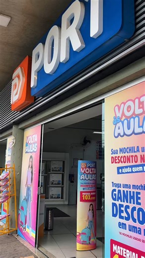 📚💸 Llista completa por menos de R$ 300! Na Port Betim, você encontra a lista completa de material escolar por menos de R$ 300, com muita variedade de produtos para facilitar o volta às aulas. Tudo em um só lugar, com acesso fácil e preços que cabem no bolso. ✏️🎒 Aqui tem cadernos, lápis, mochilas, estojos e muito mais para resolver tudo de forma prática, sem perder tempo e sem estourar o orçamento. 📍 Endereço: Av. Edméia Mattos Lazzarotti, 1503 – Angola 📲 WhatsApp: (31) 98402-2586 👉 Visite
