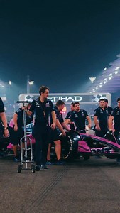 It takes a team to do anything 💙 Finishing off Round 24 here in Abu Dhabi, together 🤝 | Alpine F1 Team