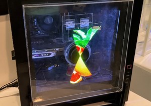 Holographic side panel accessory adds a splash of color to your case