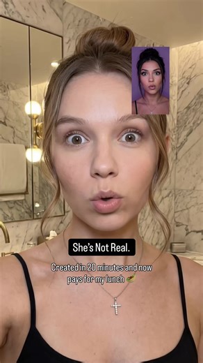 Comment “AI” and I’ll send you the free guide 👇 Amber isn’t real, but she’s doing the work 🙂‍↕️ She’s my AI avatar, built in under 20 minutes. She helps me stay consistent, follow trends, and create content without filming myself or burning out. AI avatars are changing how creators build. Faceless. Scalable. Way less pressure. If this has been on your mind, this is your sign 🤍 Disclaimer: Amber is an AI-generated avatar. She is not a real person. #aiavatar #facelesscreator #aicontent #digital