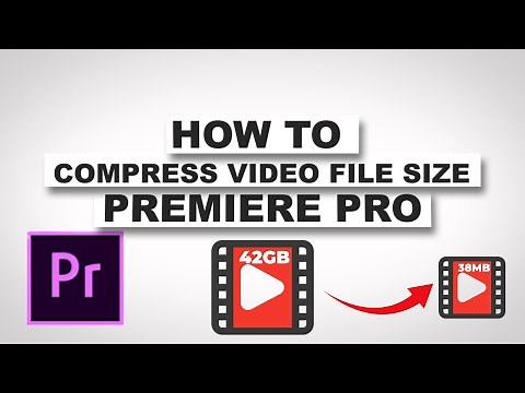 How Reduce Video Quality In Premiere Pro- Compress video File Size -