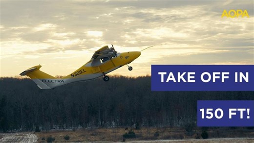 This hybrid-electric powered airplane can take off almost anywhere! - Meet Electra.aero | Electra.aero