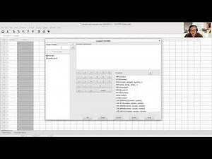 Doing a Logarithmic Transformation Using PSPP