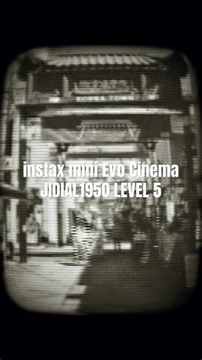 instax mini Evo Cinema / JIDIAL1950 LEVEL5 / 動画チェキ