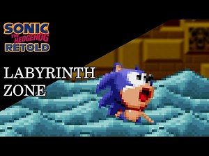 Sonic 1 Retold: Labyrinth Zone (Sprite Animation)