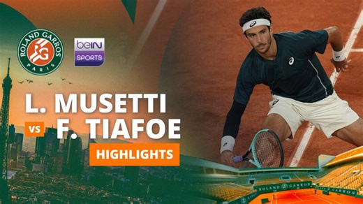 Lorenzo Musetti vs Frances Tiafoe - Highlights | Roland Garros 2025