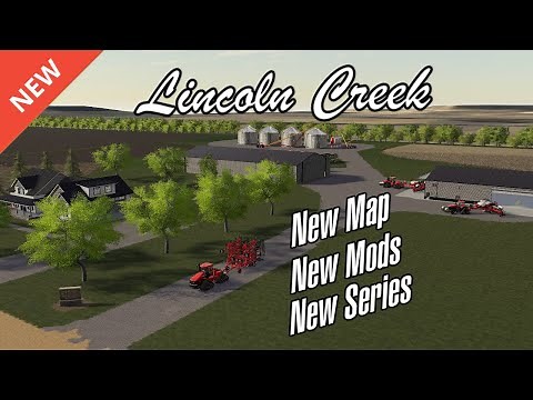 New Series! Lincoln Creek Nebraska with Modern Case IH equipment! - Episode 1 - Farming Simulator 19