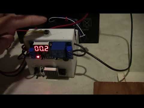DIY battery tab spot welder diagram